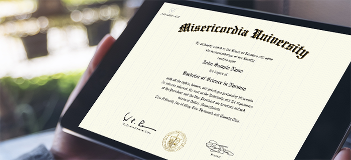 CeDiploma On Tablet